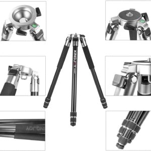 Trípode fotográfico y de video KingJoy K4007, 151 cm, 20kg.