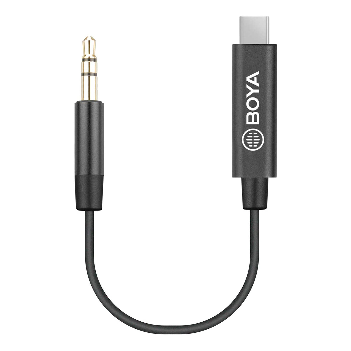 206d30_3440e6c22d394e84aebd6556a267cba0mv2 Adaptador Boya BY-K2, TRS macho 3.5mm a USB-C macho