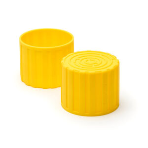 Tapa easyCover Lens Maze AMARILLO, para diámetros de 52 a 77mm