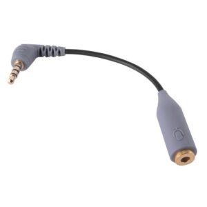 Adaptador TRS hembra 3.5mm a TRRS macho 3.5mm Boya BY-CIP2