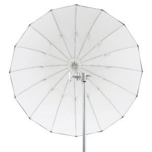 Sombrilla parabólica blanca de rebote Godox UB-105W, de 105cm.