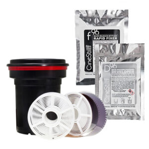 Químicos y equipo de revelado