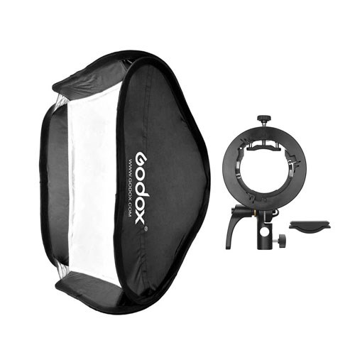 SKU1986-1 Softbox Godox 60x60cm con Bracket Tipo S2