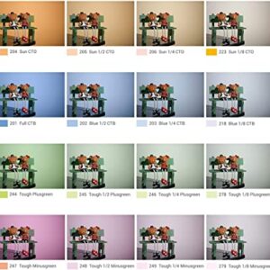 Kit de geles de colores Godox V-11T para flashes Wistro V1 y AD200Pro