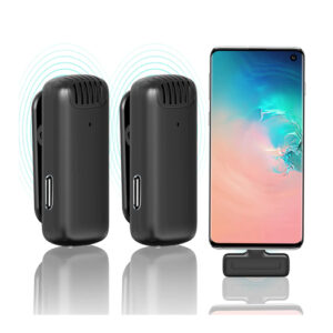 Microfonos inalámbricos dobles Ulanzi J12 para Android (2883)