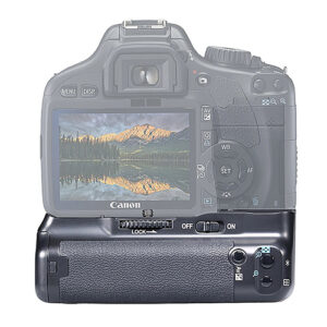 Battery Grip Generico BG-E8 para Canon 550D, 600D, 650D, 700D, T2i, T3i, T4i,T5i