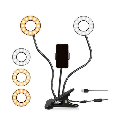 SKU2139 - Foto 1 Doble aro de luz LED LR-3i