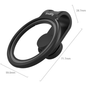 Adaptador de filtros magnéticos SmallRig 3845C de 52mm para celulares