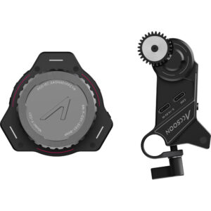 Kit Follow Focus inalámbrico Accsoon F-C01 + baterías y cargador