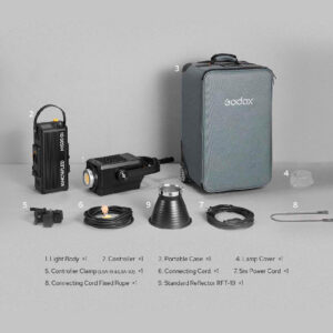 Luz LED Godox M600Bi Bicolor, 600 watts, Con Controlador