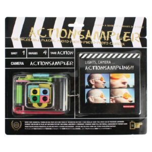 Cámara Analógica Lomography ActionSampler transparente de 4 lentes