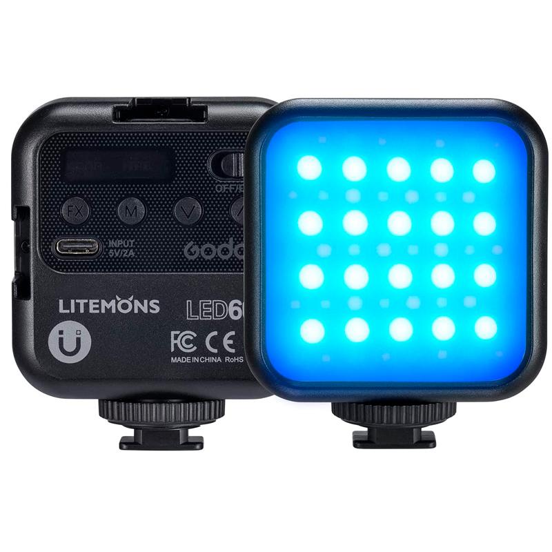 SKU2305 - 1 Led portátil RGB Godox Litemons 6R, 6 Watts