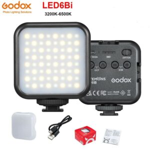 Led portátil bicolor Godox Litemons 6Bi, 6 Watts