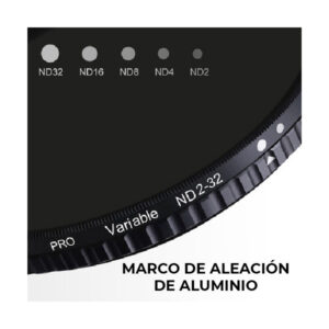 Filtro K&F Concept 82mm XB42 Nano-X CPL + ND2-32 Variable