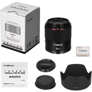 Lente Yongnuo YN35mm F2R DF DSM para Canon R