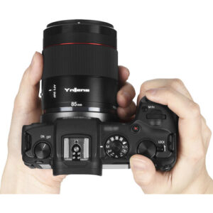 Lente Yongnuo YN85mm F1.8R DF DSM para Canon R