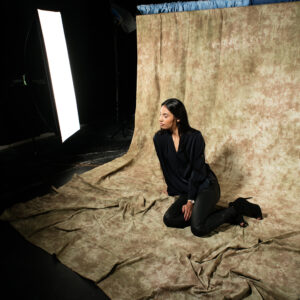 Fondo Savage Muselina de Algodon Crushed 3.05x3.66m Mocha Bisque