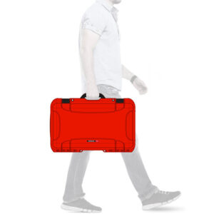Maleta rígida con ruedas Nanuk 935 Carry-on con organizador y divisores - Rojo, 28.5 litros