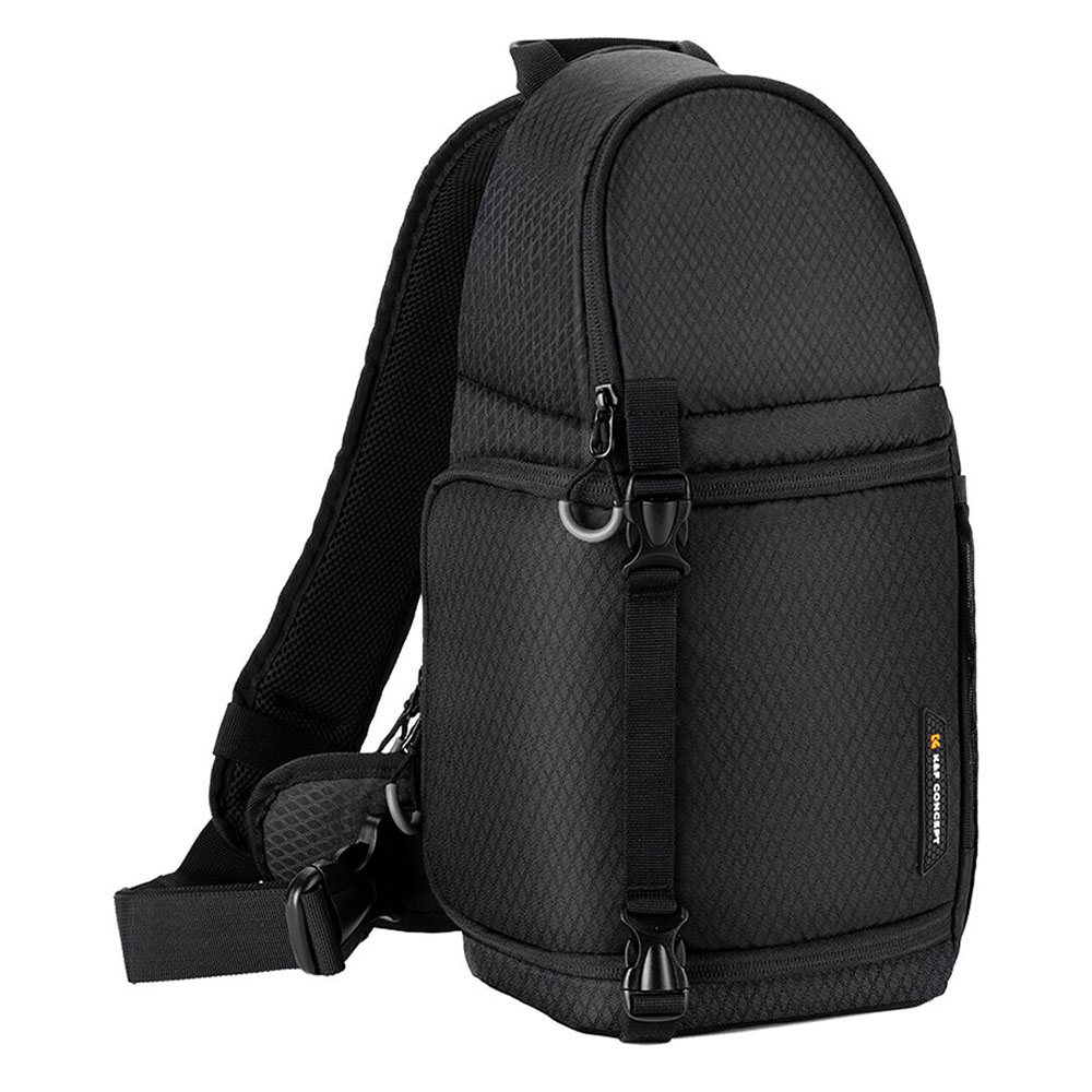 SKU2437 - 1 Mochila cruzada K&F Concept Beta Messenger, Negra, 10 litros