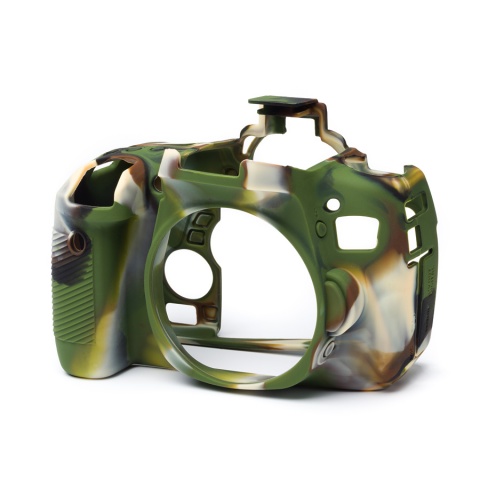 SKU2482 - 3 Carcasa de Silicon easyCover para Canon 760D T6s Camuflaje