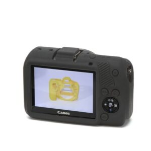 Carcasa de Silicon EasyCover para Canon M - Negro