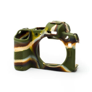 Carcasa de Silicon EasyCover para Canon R - Camuflaje