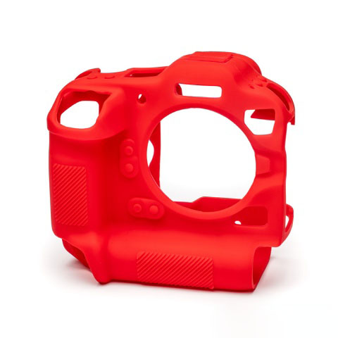 SKU2494 - 1 Carcasa de Silicon EasyCover para Canon R3 – Rojo