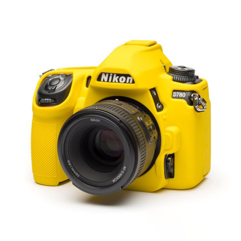 SKU2503 - 1 Carcasa de Silicon EasyCover para Nikon D780 – Amarillo