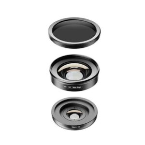 Kit de lentes 2 en 1 para celular con Gran Angular 120 + Macro 20x Apexel HB2IN1WM