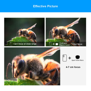 Lente para celular Apexel HB100MM Super Macro 100mm