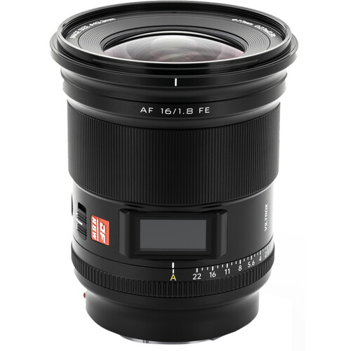 SKU2618 - 1 Lente Viltrox AF 16mm f/1.8 FE, Full Frame, para Sony E