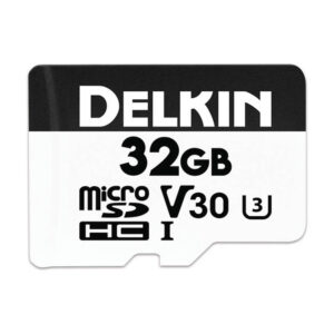 Memoria Delkin 32GB Hyperspeed microSD UHS-I SDHC U3 V30