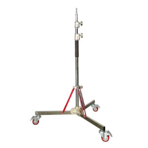 Pedestal Heavy Duty ZD120Plus de Acero Inoxidable con ruedas, de 3m, 30kg