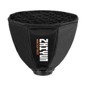 Mini Softbox octogonal Zhiyun, montura ZY, para luces G60 y X100. Incluye panal