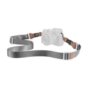 Correa de cuello K&F Concept de Nylon con aplicaciones de cuero (KF13.115)