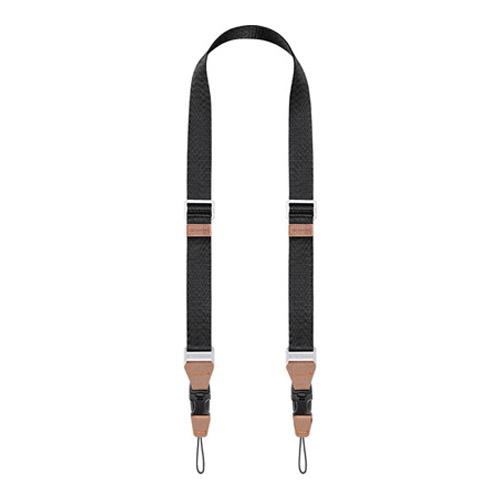 SKU2885 - Foto 1 Correa de cuello K&F Concept de Nylon negro con aplicaciones de cuero (KF13.115V1)