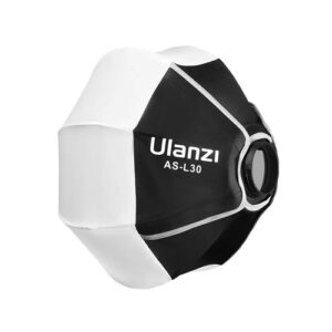 Softbox esférico Ulanzi AS-L30 con montura Mini Bowens
