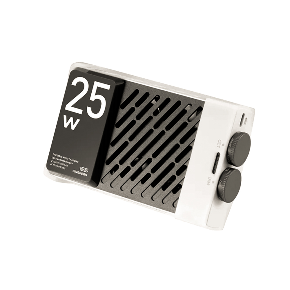 SKU3089 -CM25-Bicolor-2 Panel LED Zhiyun Cinepeer CM25 Bicolor, 25 watts