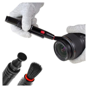 Kit de limpieza de lentes de 19 piezas , para viajes VSGO DKL-15B Edición Azul