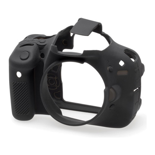 SKU3189 - Foto 1 Carcasa de Silicon EasyCover para Canon 600D Negro ECC600DB