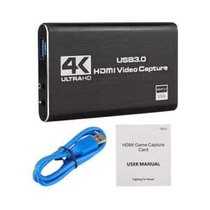 Capturadora de video y audio HDMI 4K 30Hz USB 3.0