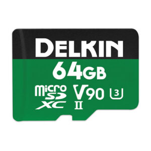 Memoria Delkin 64GB POWER microSD UHS-II SDXC U3 V90