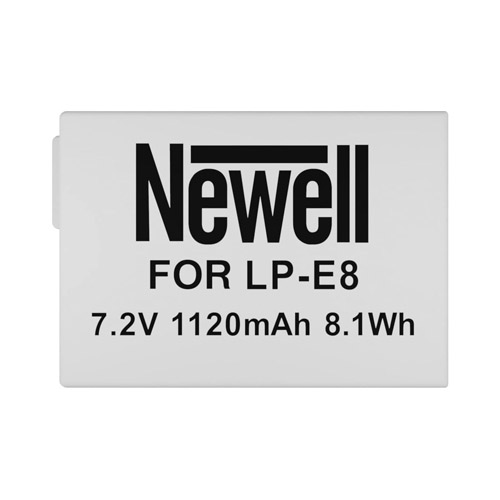 SKU3254 - Foto 1 Batería Newell LP-E8, 1120mAh, para Canon