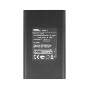 Cargador Doble Newell DL-USB-C para Canon LP-E10