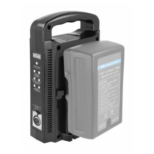 Cargador Doble Newell para Baterías V-Mount, 67 watts