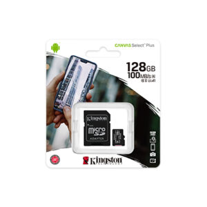 Memoria microSD Kingston 128GB Canvas Select Plus V10