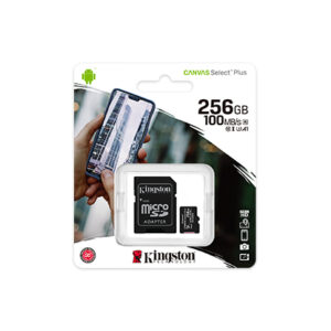 Memoria microSD Kingston 256GB Canvas Select Plus V30