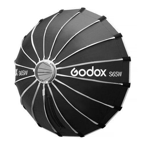 SKU3396 - Foto 1 Softbox Godox S65W De apertura rápida tipo sombrilla con panal, 65cm