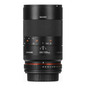 Lente Samyang 100mm f2.8 ED UMC MACRO para Canon
