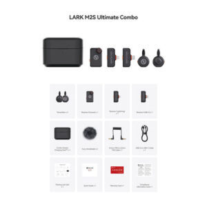 kit de microfonos inalambricos Hollyland LARK M2S Ultimate Combo